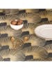 Mint Rugs Tischdecke "Nordic" in Anthrazit/ Gelb