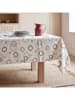 Mint Rugs Tafellaken "Nordic Lea" wit/beige/bruin