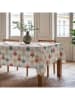 Mint Rugs Obrus "Nordic Miren" w kolorze beżowo-niebiesko-brązowym