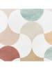 Mint Rugs Tafellaken "Nordic Miren" beige/blauw/bruin