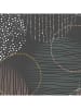 Mint Rugs Tafellaken "Nordic Naroa" antraciet/geel/wit