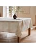 Mint Rugs Tafellaken "Nordic Naroa" wit/geel/zwart