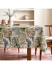 Mint Rugs Tafellaken "Tropical Betia" wit/groen