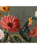 Mint Rugs Obrus "Tropical Edna" w kolorze jasnoróżowo-zielonym