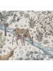 Mint Rugs Tischdecke "Bambi" in Creme/ Hellbraun/ Blau