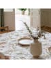 Mint Rugs Tafellaken "Yara" wit/groen