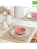 Mint Rugs 2-delige set: placemats "Sena" beige - (L)50 x (B)40 cm