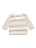 Steiff Longsleeve in Weiß/ Beige