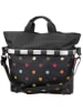 Asista Fietsmand "KLICKfix" zwart/wit - (B)40 x (H)35 x (D)20 cm
