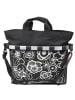 Asista Fietsmand "KLICKfix" zwart/wit - (B)40 x (H)35 x (D)20 cm