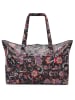 Reisenthel Reisetasche in Schwarz/ Hellblau - (B)65 x (H)41 x (T)26 cm