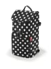 Reisenthel Einkaufstrolley-Tasche in Schwarz/ Weiß - (B)34 x (H)60 x (T)24 cm