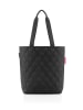 Reisenthel Shopper "Classic M" in Schwarz - (B)40 x (H)35 x (T)13 cm