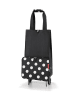Reisenthel Boodschappentrolley zwart/wit - (B)29 x (H)66 x (D)27 cm