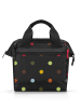 Reisenthel Umhängetasche "Allrounder" in Schwarz/ Bunt - (B)22 x (H)24 x (T)13 cm