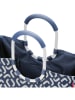 Reisenthel Shopper in Dunkelblau/ Weiß - (B)46 x (H)34,5 x (T)25 cm