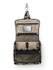 Reisenthel Kulturbeutel in Beige/ Schwarz - (B)28 x (H)23 x (T)10 cm