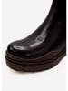 SASSYCLASSY Boots in Schwarz/ Dunkelbraun