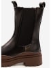 SASSYCLASSY Boots in Schwarz/ Dunkelbraun