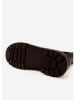 SASSYCLASSY Boots in Schwarz/ Dunkelbraun