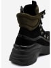 SASSYCLASSY Boots in Schwarz/ Khaki