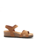 Mandel Sandalen "Sara" in Hellbraun