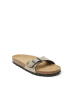 Mandel Pantoletten "Agata" in Beige