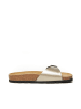 Mandel Pantoletten "Agata" in Beige