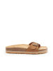Mandel Slippers "Agata" lichtbruin
