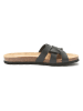 Mandel Slippers zwart