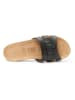 Mandel Slippers zwart