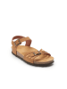 Mandel Sandalen "Neva" in Hellbraun