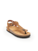Mandel Teenslippers "Leon" lichtbruin