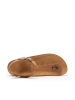 Mandel Teenslippers "Leon" lichtbruin
