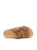 Mandel Slippers "Alberto" lichtbruin