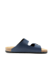 Mandel Slippers "Alberto" donkerblauw