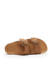 Mandel Slippers "Alberto" lichtbruin
