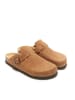 Mandel Clogs "Noe" in Hellbraun