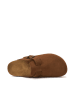 Mandel Leder-Clogs "Noe" in Hellbraun