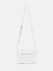 LIEBESKIND BERLIN Leder-Umhängetasche "Brooke S" in Weiß - (B)23 x (H)17 x (T)7 cm