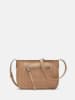 LIEBESKIND BERLIN Leder-Umhängetasche "Brooke S" in Beige - (B)23 x (H)17 x (T)7 cm