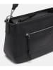 LIEBESKIND BERLIN Leder-Schultertasche "Brooke M" in Schwarz - (B)31 x (H)22 x (T)11 cm