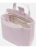 LIEBESKIND BERLIN Leder-Henkeltasche "Paperbag S" in Rosa - (B)22 x (H)25 x (T)11,5 cm
