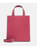 LIEBESKIND BERLIN Leder-Henkeltasche "Paperbag S" in Rot - (B)22 x (H)25 x (T)11,5 cm