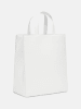 LIEBESKIND BERLIN Leren handtas "Paperbag M" wit - (B)29 x (H)34 x (D)15 cm