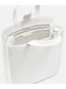 LIEBESKIND BERLIN Leren handtas "Paperbag M" wit - (B)29 x (H)34 x (D)15 cm