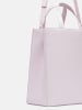 LIEBESKIND BERLIN Leder-Henkeltasche "Paperbag M" in Rosa - (B)29 x (H)34 x (T)15 cm