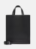 LIEBESKIND BERLIN Leder-Henkeltasche "Paperbag M" in Schwarz - (B)29 x (H)34 x (T)15 cm