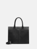 LIEBESKIND BERLIN Leren handtas "Blake L" zwart - (B)34 x (H)28 x (D)16 cm