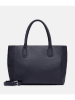 LIEBESKIND BERLIN Leder-Henkeltasche "Marrigold M" in Dunkelblau - (B)32 x (H)26 x (T)15 cm